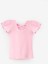 Pembe Arkası Çapraz Biyeli Kız Çocuk Tişört - Julie 5