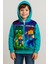 3D Dijital Baskılı Fermuarlı Uzun Kol Çocuk Sweatshirt 3-15 Yaş 1