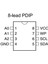 AT24C08A Dıp-8 Eeprom Entegresi 2