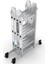 12 Basamaklı Quadro - Çok Amaçlı Merdiven Ak011 4