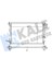 Su Radyatörü Opel Vectra C 1.6 1.8 1.6 16V 02-08 Saab 9-3 1.8 2.0t 03-15 mt Ac Nac Mekanik 648X414X23 1
