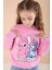 Pembe Love Karakter Baskılı Şardonlu Badili Kız Çocuk Pantolonlu 2li Takım 22744 3
