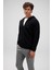 Pamuklu Regular Fit Kapüşonlu Fermuarlı Sweat Erkek Sweat EM555 2