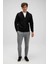 Pamuklu Regular Fit Kapüşonlu Fermuarlı Sweat Erkek Sweat EM555 3