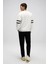 Pamuklu Regular Fit Bisiklet Yaka Şerit Detaylı Sweat Erkek Sweat EM618 6