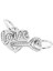 Ayrılabilir Kalp Love Yazılı ve Anahtar Sallantılı Gümüş Charm 1
