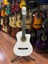 Beyaz 4/4 Tam Boy Kesik Kasa Klasik Gitar Kılıf Pena Dahil 2