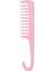 Glide’n Style Pembe Duş Tarağı – Islak & Kuru Saç Açıcı, Geniş Dişli, Askılı Tarak 2