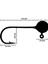 2509 #6/0 14GR Jig Head 2