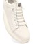 Erkek Beyaz Bağcıklı Deri Sneaker 25WFD696818 9