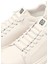 Erkek Beyaz Bağcıklı Deri Sneaker 25WFD696818 10