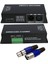 DMX-512 Dekoder Dijital Ekran Dimmer Sürücü Rgbw 4 Kanal LED Kontrol Cihazı Şerit Band DC12V-24V 348W 6