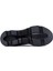 Erkek Siyah Bağcıklı Kalın Tabanlı Kumaş Sneaker 25WFD69416F 4