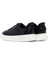 Erkek Siyah Bağcıklı Kalın Tabanlı Deri Sneaker 25WFD694318 5