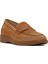 Kadın Taba Süet Deri Comfort Loafer 25AFD154210 6