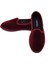 Kadın Bordo Kumaş Loafer 25AFD20546F 10