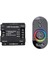 Dokunmatik Kumandalı Rgb Şerit LED Kontrol Devresi Cihaz 644-TOU-RF-RGB18A Siyah 432W 12-24V Uzaktan Kumanda Rf 9