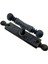 Antika Tarz Dekoratif Pirinç Misket Pencere Kolu - 165X32 Mm, Oksit 1