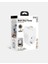 Tekli Yüksek Voltaj Korumalı Duvar Prizi 2x Type-C 1x USB Çıkışlı Priz Grup Priz Çoğaltıcı Beyaz 4