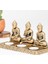 Üçlü Buddha Temalı Tealight Mumluk 2