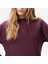 Kadın Bordo SWEATSHIRT.003 5
