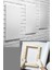 30x30 Cm Tuval Başlangıç Seviyesi Resim Çalışmaları İçin 5'li Paket Beyaz 3