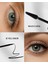 2in1 Çift Taraflı Maskara Eyeliner Hacim Veren Kıvırıcı Etkili Rimel Keçe Uçlu Eyeliner-Siyah 3