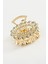 Oval Taşlı Metal Mandal Toka 4,5 cm 1