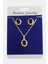 Oval Zirkon Taşlı Set Kolye 5
