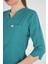 Unisex Ameliyat Yeşili Violet Model Scrubs Takım Doktor Hemşire Üniforması 2