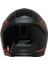 Motosiklet Kask Ece 22.R06 Güneş Vizörlü Full Face Motor Kaskı Stinger Parlak Siyah 4