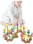 104 Parça Bahçe Çiçek Yapım Seti Eğitici Oyuncak Yapboz Bul Tak Puzzle 5