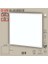 CT-5281 6 adet Beyaz Işık Orjinal 60X60 Panel Armatür, Backlıght Sıva Üstü 60 Wat 3200LM 1