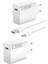 Allzey 120 Watt Turbo Hızlı Şarj Aleti Seti Hızlı Şarj Adaptörü Beyaz 3