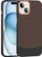 Apple iPhone 13 Kılıf M-Safe Şarj Özellikli Karbon Fiber Görünümlü Gros Kapak 1