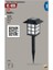 5W Beyaz Solar Bahçe Aydınlatma HS-4018 2