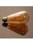 CT-4290 8W Amber Rustik LED Ampul – ST64 Model, E27 Duy, 220V, Dekoratif Filament 1