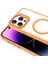 Apple iPhone 14 Pro Kılıf M-Safe Şarj Özellikli Standlı M-Safe Klon Lensli Kapak 4