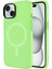 Apple iPhone 15 Kılıf M-Safe Şarj Özellikli Buzlu Transparan C-Pro Sert Kapak 1