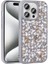 Apple iPhone 15 Pro Kılıf Parlak Taşlı Tasarım Linea Diamond Kapak 2