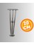 20 cm Metal Boncuklu Koltuk Ayağı Mobilya Ayağı Ünite Ayağı Konsol Ayağı Puf Berjer Ayağı 1
