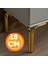 18 cm Metal Magnolia Koltuk Ayağı Mobilya Ayağı Ünite Ayağı Konsol Ayağı Puf Berjer Ayağı (4 Adet) 3
