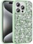 Apple iPhone 15 Pro Max Kılıf Parlak Taşlı Tasarım Linea Diamond Kapak 2