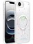 Apple iPhone 16E Kılıf M-Safe Şarj Özellikli Şeffaf Folk Sert Kapak 1