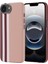 Apple iPhone 16E Kılıf M-Safe Şarj Özellikli Karbon Fiber Görünümlü Nekst Kapak 1