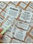 Vintage Yazı Temalı Şeffaf Sticker 6 Yaprak 52 Adet Pet/bullet Journal/etiket/çıkartma/ Scrapbook 4