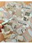 Vintage Gazete ve Yazı Temalı Şeffaf 6 Yaprak 64 Adet Pet/bullet Journal/etiket/çıkartma/ Scrapbook 2