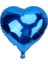 Mavi Kalp Folyo Balon 45 Cm. 1