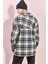 Kadın Arkası Rubalı Ekose Desen Gömlek 2