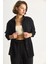 Kadın Oversize Basic Müslin Gömlek 6